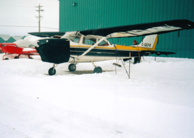 winter plane